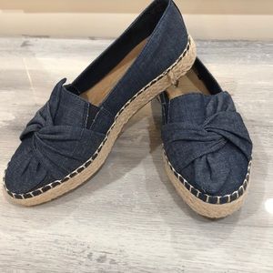 Denim Espadrilles Size 7.5